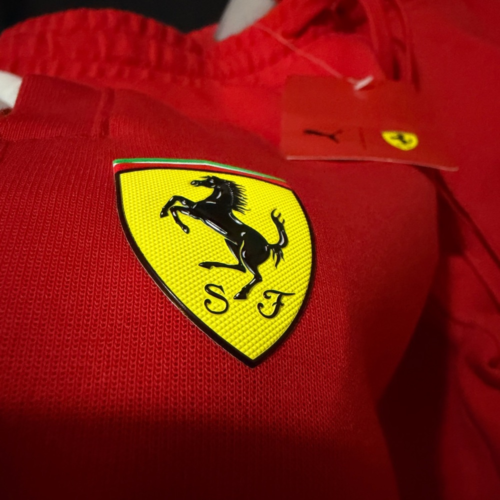 Ferrari Red Joggers - Picture 2 of 3